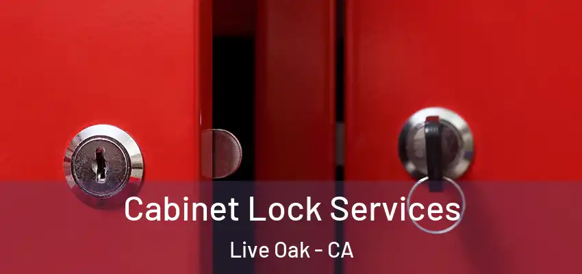 Cabinet Lock Services Live Oak - CA