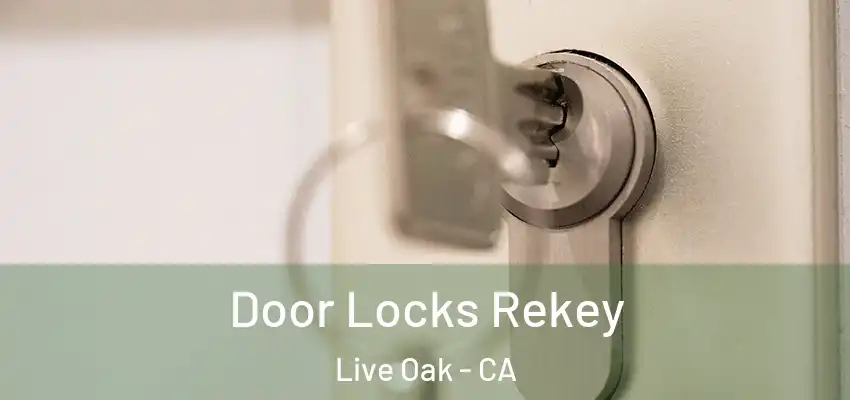  Door Locks Rekey Live Oak - CA