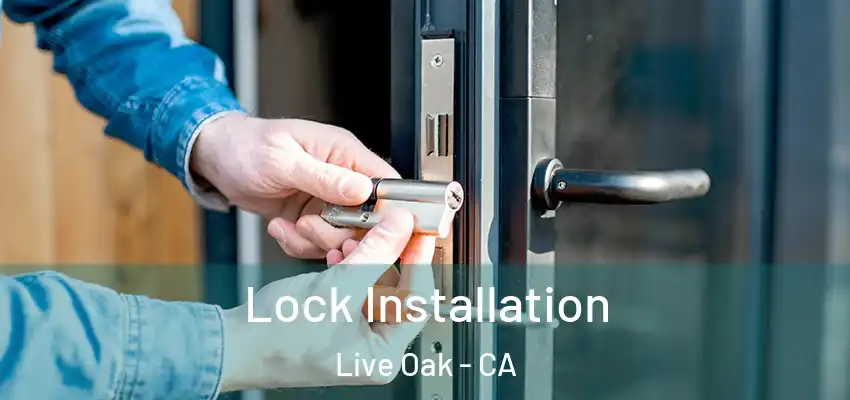 Lock Installation Live Oak - CA