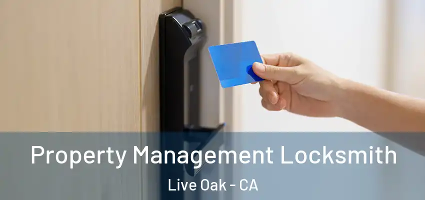  Property Management Locksmith Live Oak - CA