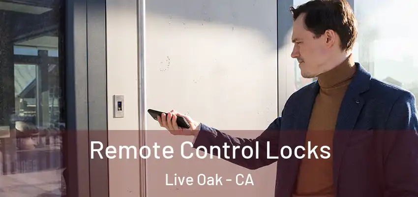 Remote Control Locks Live Oak - CA