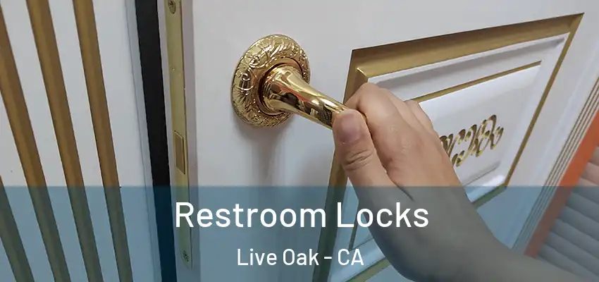 Restroom Locks Live Oak - CA