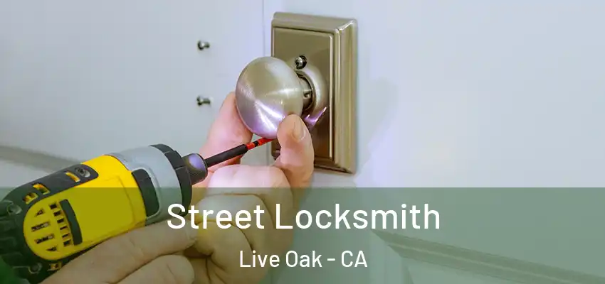  Street Locksmith Live Oak - CA